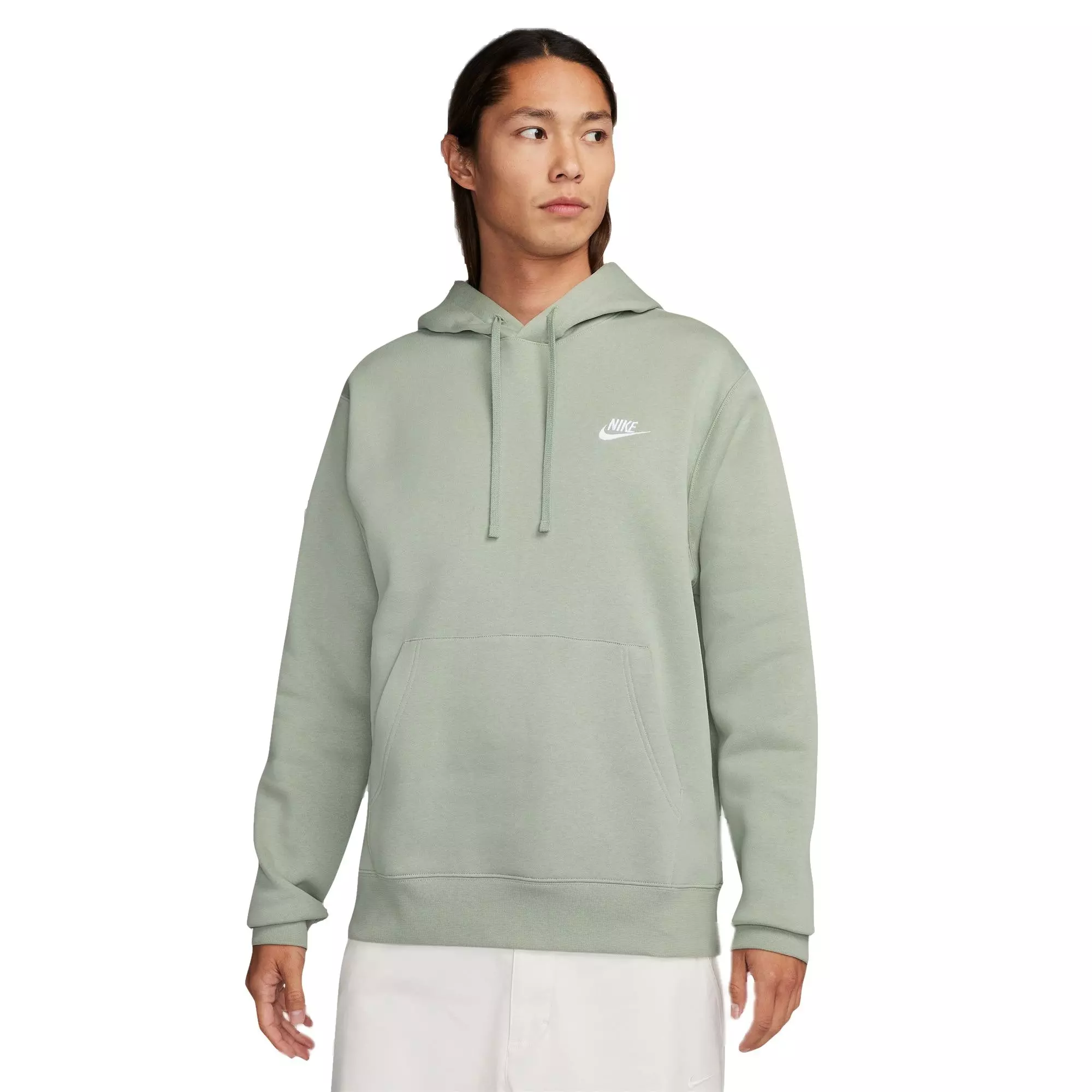 Nike LC Club Men's Soft Brushed Fleece Hoodie - Jade